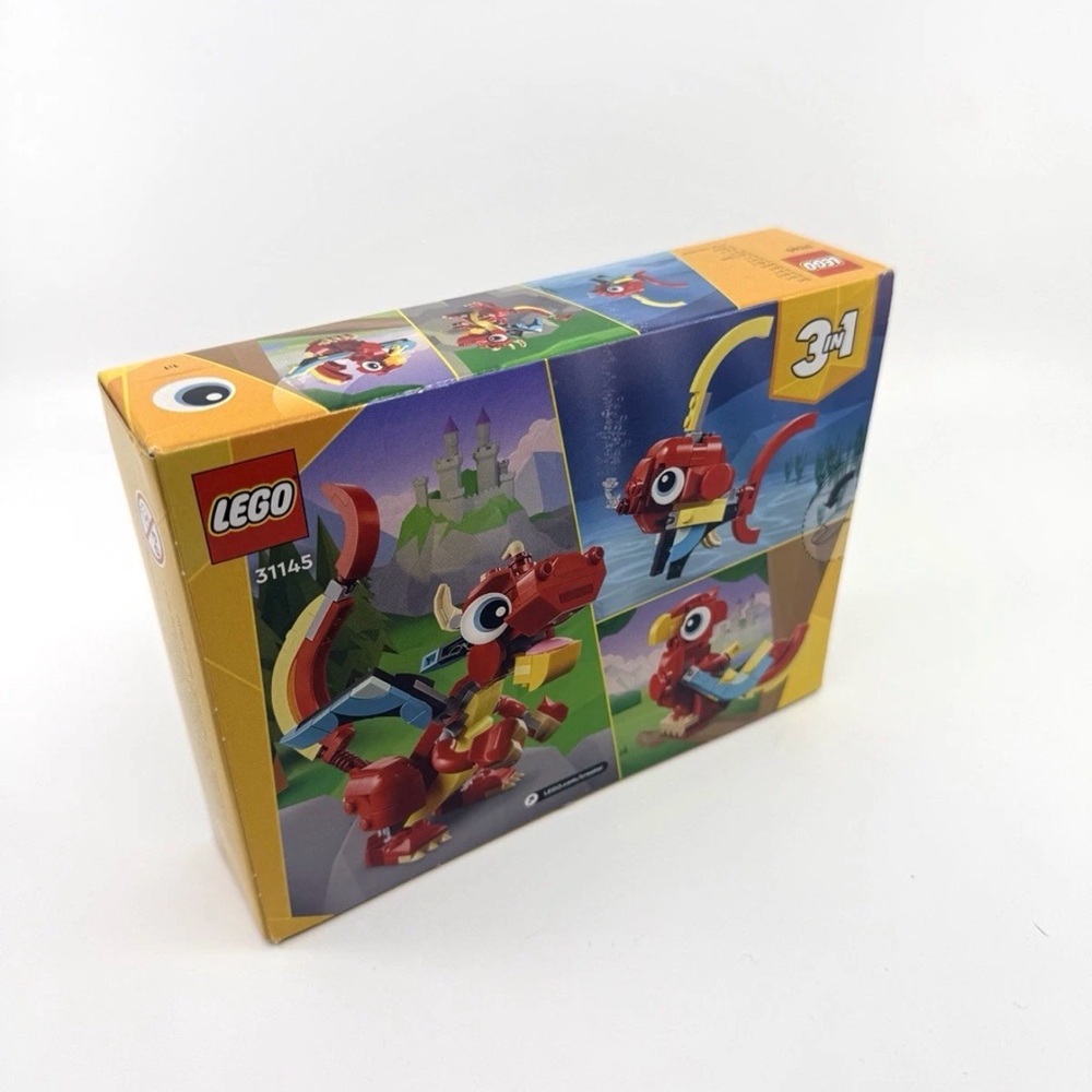 New LEGO Game Toy Kids 31145 Red Dragon 3 in 1 Creator - New in Box - Fantasy - Picture 5 of 8